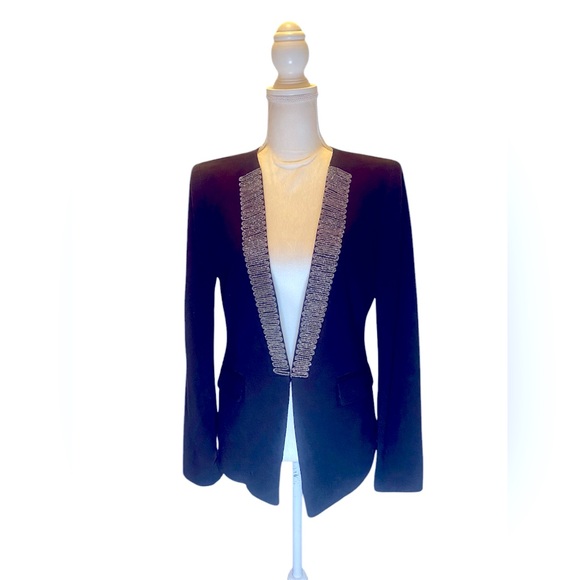 BCBGMaxAzria Jackets & Blazers - BCBGMAXAZRIA Embellished Blazer